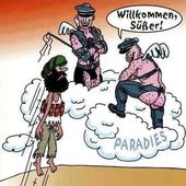 Humour Kamikaze Daech: Bienvenue ma bombe chérie