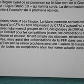 La Ligue Grand Est de Football, fin du CFA2