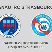 CFA2: Le derby crucial du FRH contre le Racing Strasbourg B