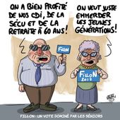 Humour Primaires Droite: Fillon candidat des retraités - Doc de Haguenau