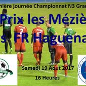 N3: Premier déplacement du FR Haguenau à Prix les Mézières - Doc de Haguenau