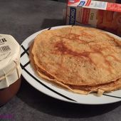 Crepes au lait d'amandes caramel - La cuisine de Rolly