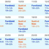 Programme des cours Mars 2016 - Manekineko de Montmartre