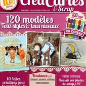 Ma carte pour IDées Magazine CréaCartes et Scrap n°3 - Les créations de Ticia