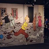 HERGE au Grand Palais - 1ère partie - (broken) linka