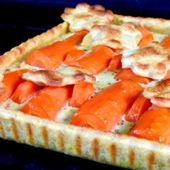 Tarte légère aux carottes rôties et moutarde à l'ancienne - La Médecine Passe Par La Cuisine