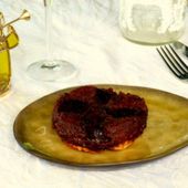 Tatin de pommes au foie gras façon Arnaud Delmontel - La Médecine Passe Par La Cuisine
