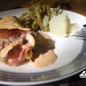Recette : Roulades de boeuf mortadelle et champignons - Les Gralettes