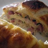 Recette : Feuilleté au fromage - Les Gralettes