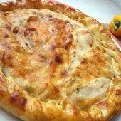 Recette : Pizza regina en tourte - Les Gralettes