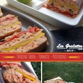 Recette : Terrine de thon tomate aux poivrons - Les Gralettes