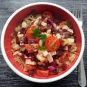 Recette : Taboulé végétarien de quinoa au tofu - Les Gralettes