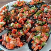 Recette : Tapas moules à l'espagnole - Les Gralettes