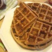 Recette : Gaufres à la farine de Teff façon pain d'épices - Les Gralettes