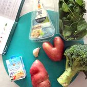 Recette : gratin de brocoli au gorgonzola avec Qui Toque - Les Gralettes