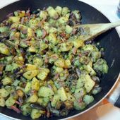 Recette : poêlée de pommes de terre paysannes - Les Gralettes