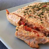Recette : Terrine poulet et poivron - Les Gralettes