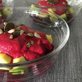 Recette : Verrine d'avocat et betterave - Les Gralettes