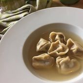 Recette : cappelletti en bouillon - Les Gralettes