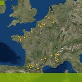 Carte interactive des étapes du Tour de France 2015 - Chroniques Cartographiques