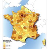 Carte de France des revenus - Chroniques Cartographiques