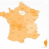 Carte de France de la sédentarité - Chroniques Cartographiques