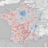 La carte de France des revenus fiscaux - Chroniques Cartographiques