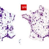 Carte de France de la couverture mobile 4G - Chroniques Cartographiques
