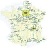 Carte de France des bornes de recharge pour voitures électriques - Chroniques Cartographiques