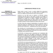 Code du travail : "la CFE-CGC ne s'associe pas au mouvement du 12 septembre"