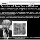 USA : Un site Darknet recueille des dons pour tuer D.Trump - MOINS de BIENS PLUS de LIENS