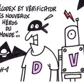 Décodex et Vérificator, nouveaux héros du Monde ! (le journal) - MOINS de BIENS PLUS de LIENS