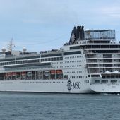 Belle escale du MSC Sinfonia -
