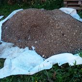 Un peu de gravier - une vie de bricolage