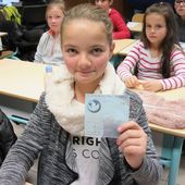 Les CM1-CM2 suivent l'actualité