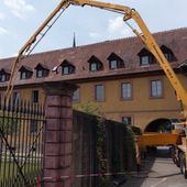 Schwere Arbeiten im Mittelbau der Gemeinde - Veitshöchheim News