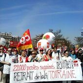 9 avril 2015: Manifestants des hôpitaux de Dieppe et St Valery en manifestation à Paris !