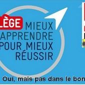 Pour le retrait du projet de réforme du collège - Grève dans l'Unité, le 19 mai 2015