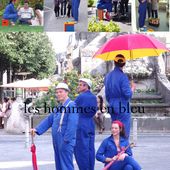 Les hommes en bleu - Collectif artistique EutectiC