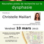 Pluradys - 8ème Colloque - Troubles des apprentissages et du développement - 19 mai 2017 - A.N.A.E