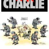 Après Charlie, paroles de dessinateurs : exposition - c a r i c a d o c