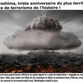 Hiroshima, Nagasaki, il y a 70 ans l'horreur nucléaire. - frico-racing-passion moto