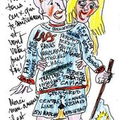 Je ne voterai pas Macron - sleazy-caricatures