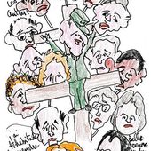 Recyclage politique à la Macron - sleazy-caricatures