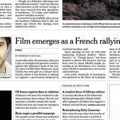 "Merci Patron" : le "cri de ralliement" en une du New York Times