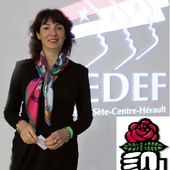 La présidente du MEDEF régional en position éligible sur la liste PS