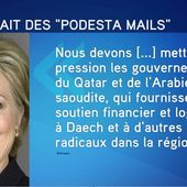 Dans un mail divulgué par WikiLeaks, Hillary CLINTON assure que l'ARABIE SAOUDITE finance l'ETAT ISLAMIQUE