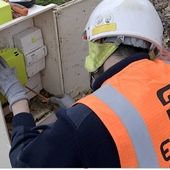 MONTPELLIER : Le compteur électrique du MEDEF démonté par des militants de la CGT Mines-Énergie