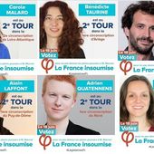 LÉGISLATIVES : les insoumis appellent à voter pour eux, le PCF ou les frondeurs du PS