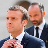 FORTE CHUTE de popularité de MACRON et de son premier ministre